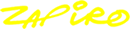 Zapiro logo in yellow.